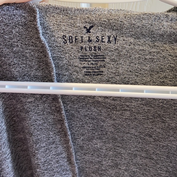 American eagle soft & sexy plush hooded cardigan - Picture 6 of 8